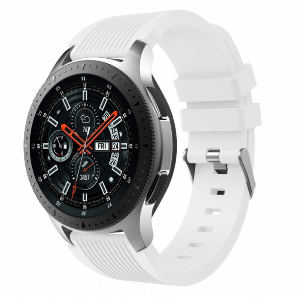 

Ремешок для Samsung Gear S3 | Samsung Galaxy Watch 46 mm силиконовый 22 мм ECO2 Белый BeWatch (1012102)
