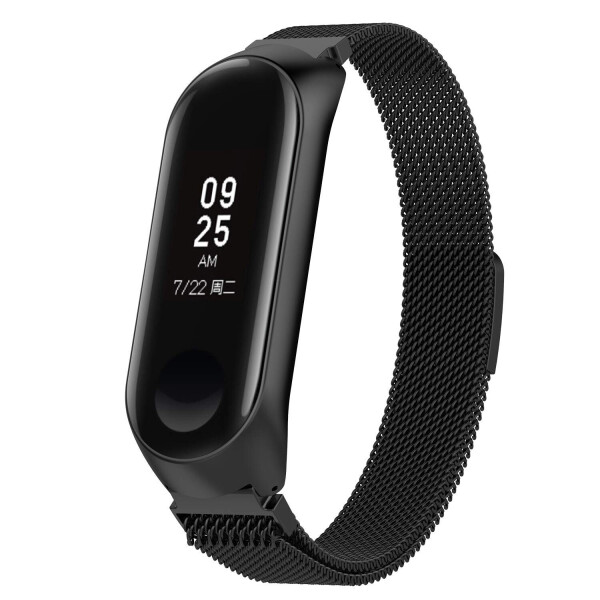 

Браслет для Xiaomi Mi Band 3 размер L Ремешок Черный BeWatch (1040301)