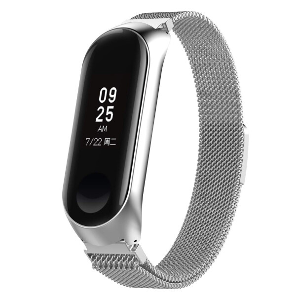 

Браслет для Xiaomi Mi Band 3 размер S Ремешок Серебро BeWatch (1040218)