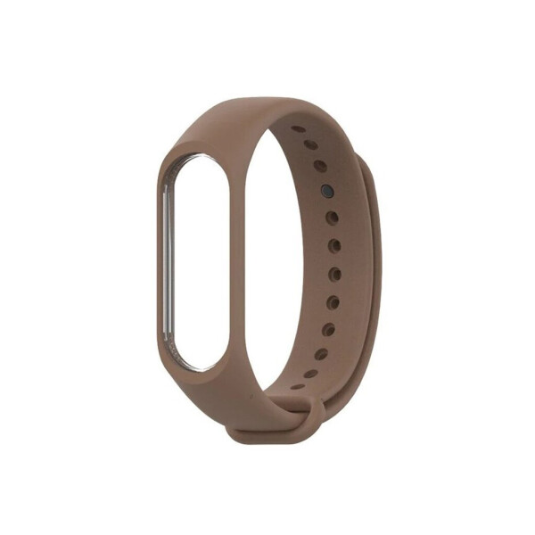 

Ремешок силиконовый для Xiaomi Mi Band 3 | 4 Brown BeWatch (1040606)
