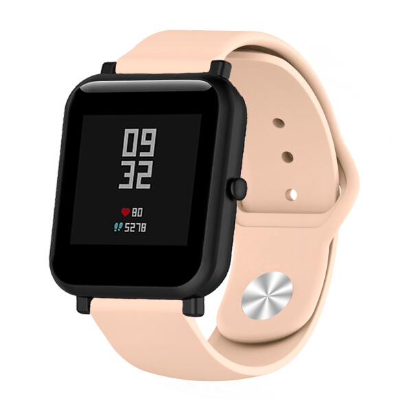 

Ремешок для Xiaomi Amazfit BIP | GTS | GTR 42mm силиконовый 20мм Персиковый BeWatch (1010322)