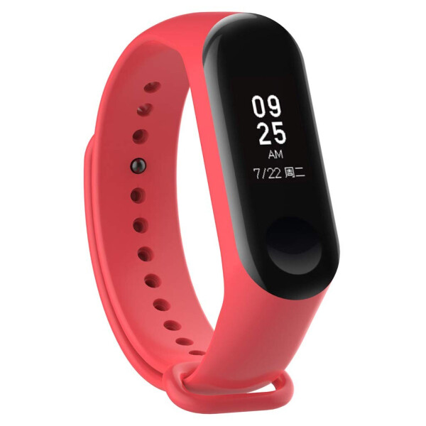 

Ремешок силиконовый для Xiaomi Mi Band 3 | 4 Красный BeWatch (1040603)