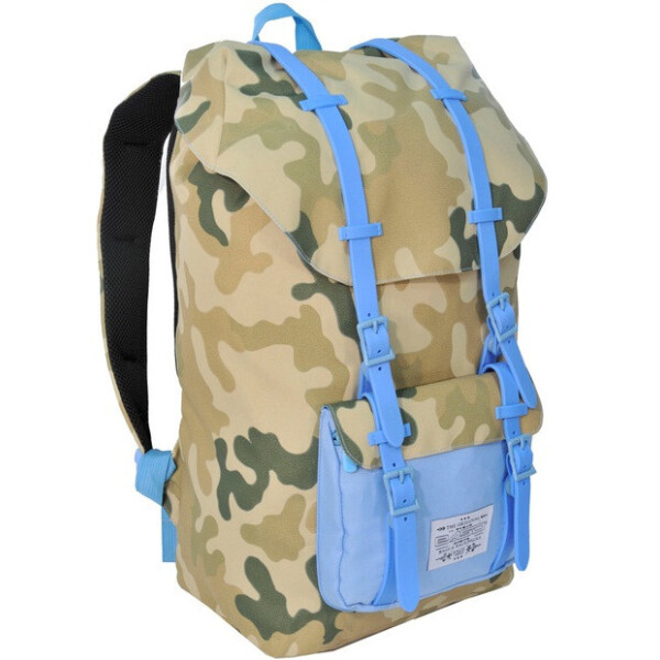 

Рюкзак для ноутбука 15,6" Paso CM-192B камуфляж/голубой 25 л