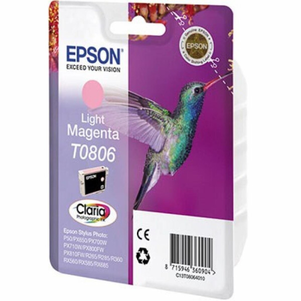 

Картридж EPSON P50/ PX660/720WD/820FWD lt magenta (C13T08064010/C13T08064011)
