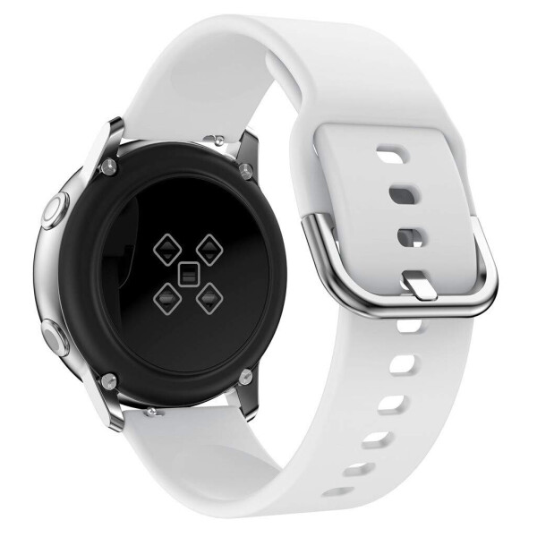 

Ремешок для Samsung Galaxy Watch 42мм | Active | Active 2 силиконовый 20мм NewColor Белый (1012302)