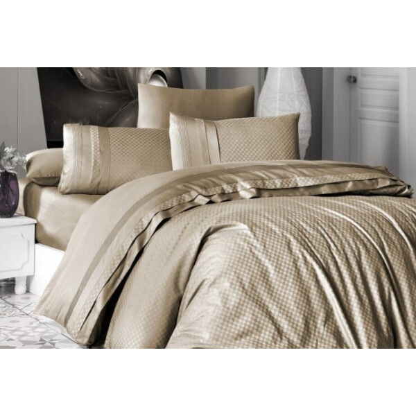 

Постельное белье First Choice. DELUXE Satin Square Style Badem-Евро