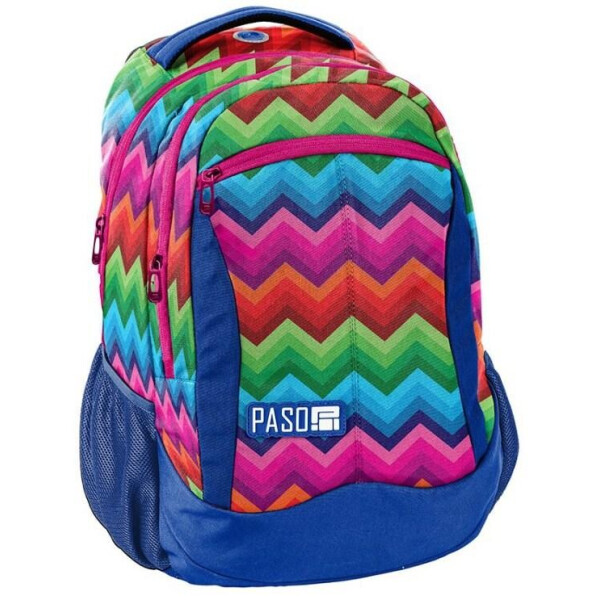 

Яркий женский рюкзак PASO 22L, 18-2808ZI16