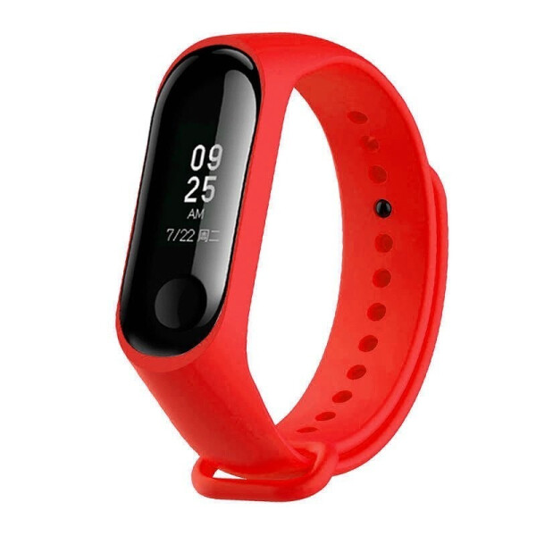 

Ремешок силиконовый BeWatch для Xiaomi Mi Band 3 | 4 Ярко красный (1040613)