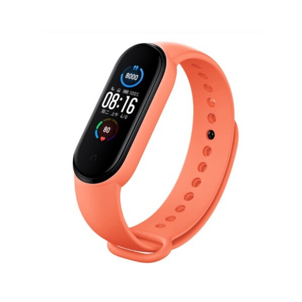 

Ремешок для Xiaomi Mi Band 5 силиконовый Оранжевый BeWatch (1540607)