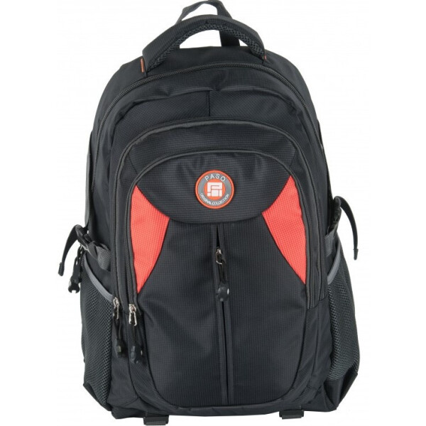

Молодежный рюкзак PASO 28L, 17-30059 черный