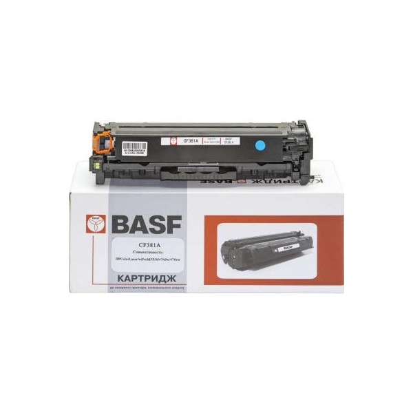 

Картридж BASF для HP CLJ Pro M476dn/M476dw/M476nw Cyan (KT-CF381A)