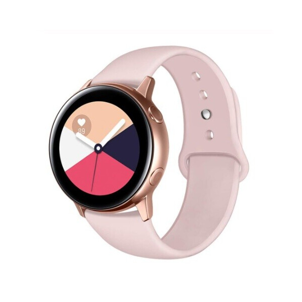 

Ремешок для Samsung Galaxy Active | Active 2 42 | Active 2 44 силиконовый 20мм Розовый BeWatch (1010311)