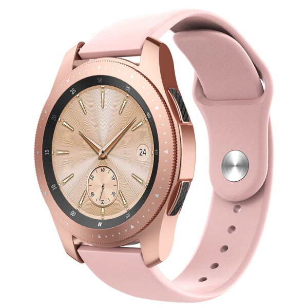 

Ремешок для Samsung Galaxy Watch 42 | Galaxy Watch 3 41 mm силиконовый 20мм Розовый BeWatch (1010311)