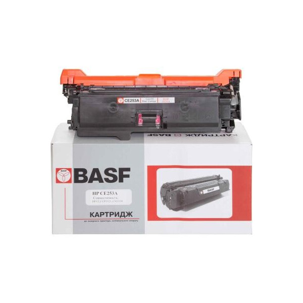 

Картридж BASF для HP CLJ CM3530/CP3525 аналог CE253A Magenta (KT-CE253A)