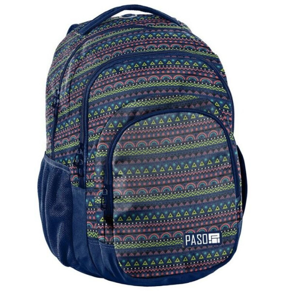 

Рюкзак молодежный с узором PASO 30L 18-2706PC