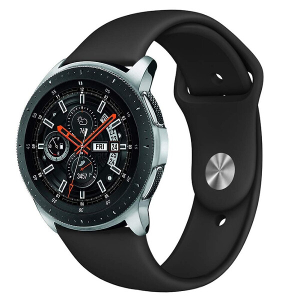 

Ремешок для Samsung Gear S3 силиконовый 22мм Черный BeWatch (1020301)