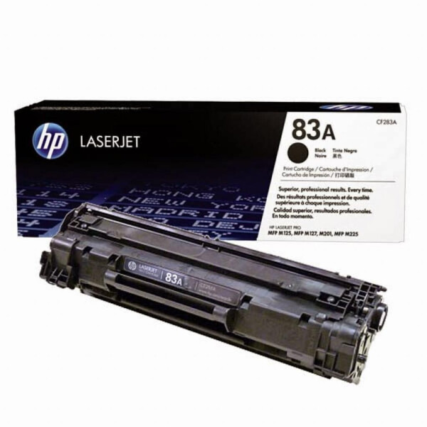 

Картридж HP LJ 83A Black Pro M125nw/M127fn/M127fw (CF283A)