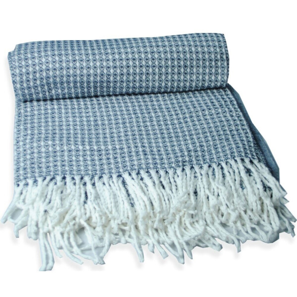 

Плед Wooltex. LANAVITTA АМАНДА синий-140х200
