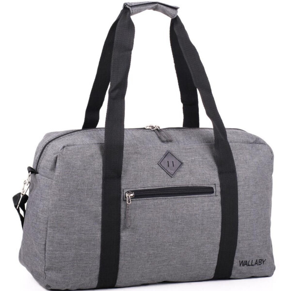 

Сумка дорожная Wallaby, 2550 grey серая, малая, 21 л