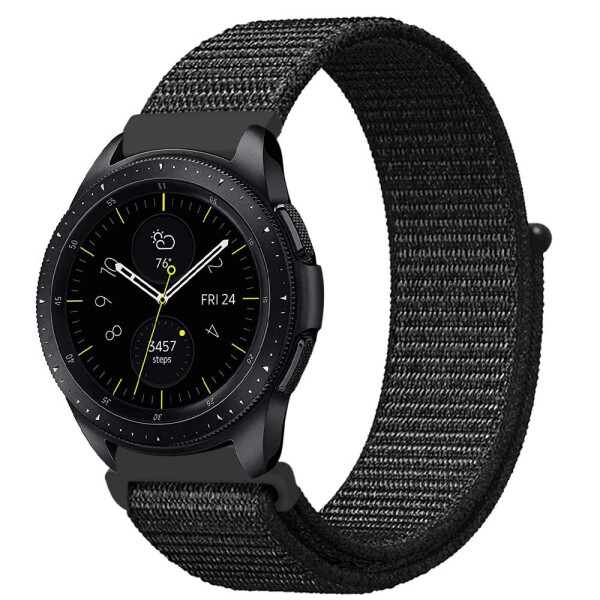 

Ремешок BeWatch нейлоновый липучка для Samsung Gear 3 Black (1021301)