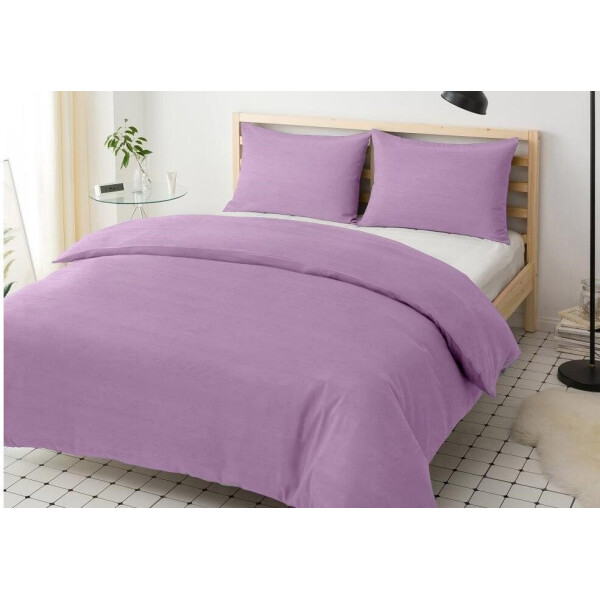

Постельное белье U-Tek. Hotel Collection Cotton Melange Lilac-Евро