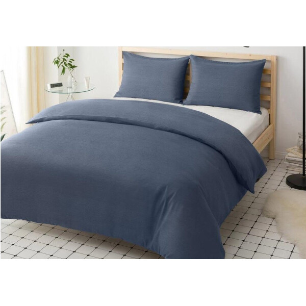 

Постельное белье U-Tek. Hotel Collection Cotton Melange Blue-Семейный