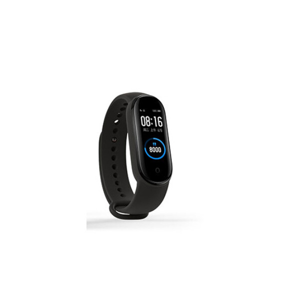 

Ремешок для Xiaomi Mi Band 5 силиконовый Черный BeWatch (1540601)