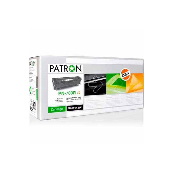 

Картридж PATRON CANON 703 Extra (PN-703R)