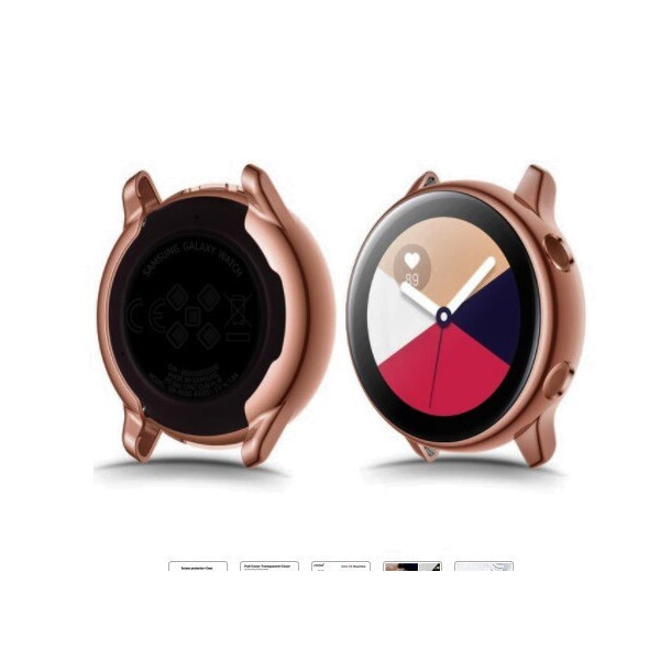 

Чехол для Samsung Watch Active Розовое золото глянцевый BeWatch (1020638)