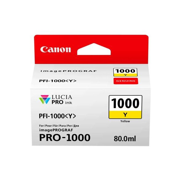 

Картридж Canon PFI-1000Y (yellow) (0549C001)