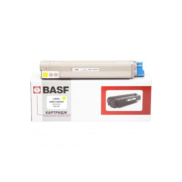 

Тонер-картридж BASF OKI C810 Yellow 44059117/44059105 (KT-C810Y)