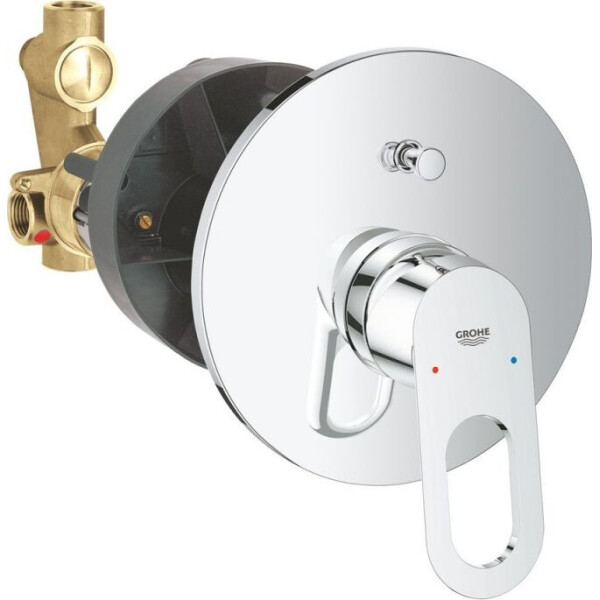 

Смеситель скрытого монтажа для душа Grohe BauLoop 29081000 на два потребителя
