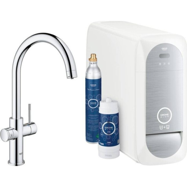 

Смеситель для кухни с фильтром Grohe Blue Home 31455001