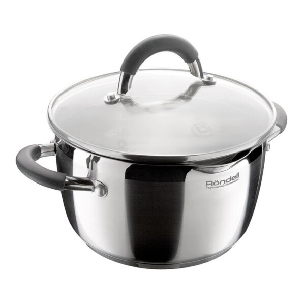 

Кастрюля Flamme 3.2л со стеклянной крышкой Rondell UK-RDS-024