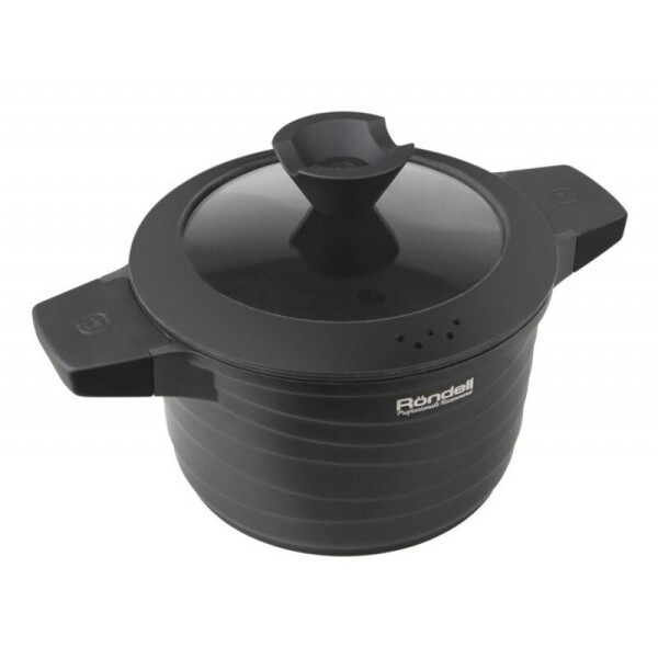 

Кастрюля Walzer 2.4л со стеклянной крышкой Rondell UK-RDA-765