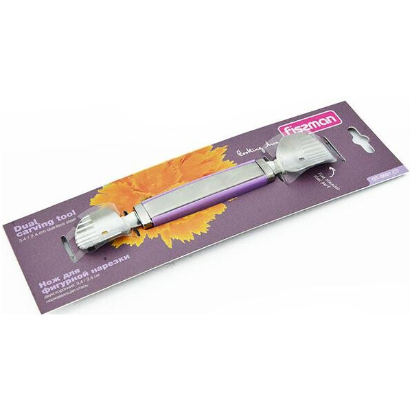 

Нож Carving двусторонний для карвинга, сталь нержавеющая 19см Fissman FN-GT-8691