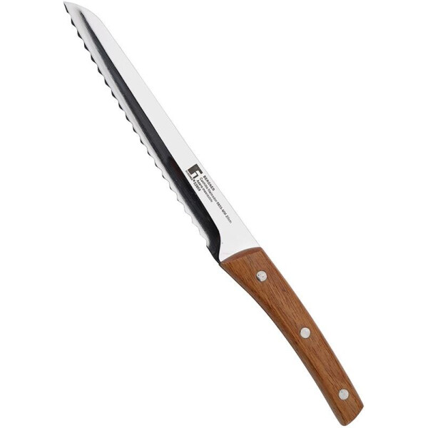 

Нож для хлеба Natural Life 20см с деревянной ручкой Bergner BG-8854-MM
