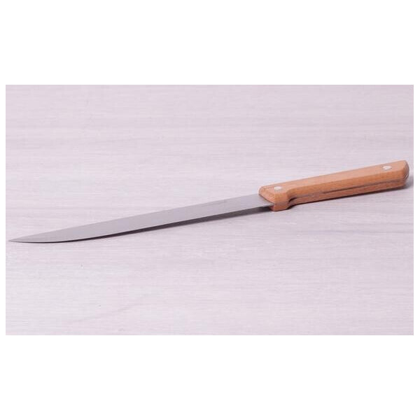 

Нож кухонный Wood мясной 20см с деревянной ручкой Kamille KM-5316