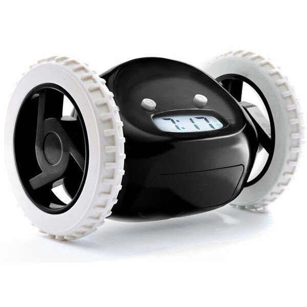 

Будильник убегающий на колёсиках Alarm Clock CH-1818 Черный (20053100025)