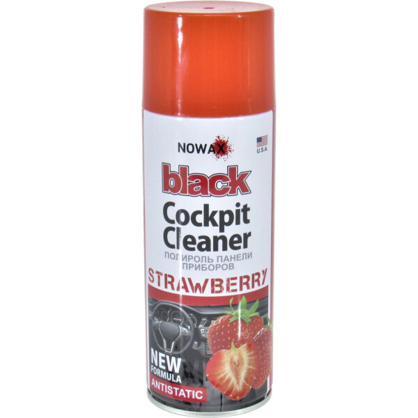 

Полироль пластика (Nowax) Cockpit Cleaner Strawberry 450мл. NX00454