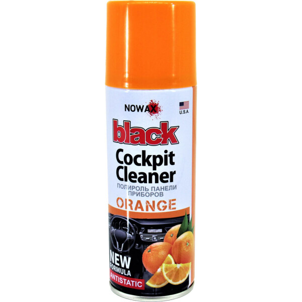 

Полироль пластика (Nowax) Cockpit Cleaner Orange 200мл. NX00203