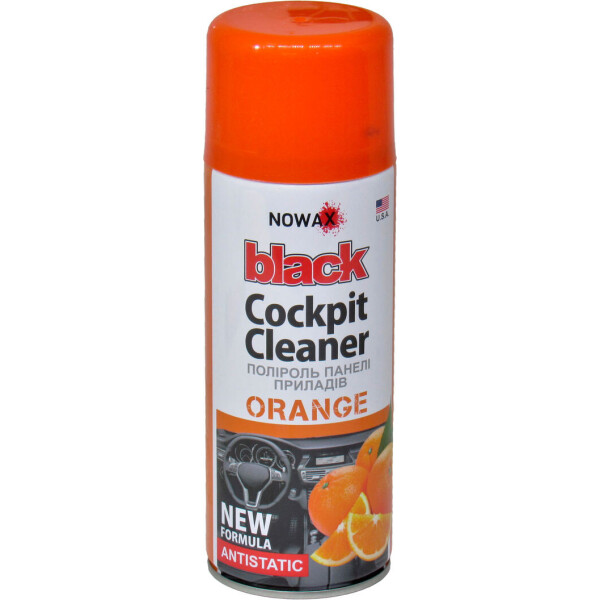 

Полироль пластика (Nowax) Cockpit Cleaner Orange 450мл. NX00453