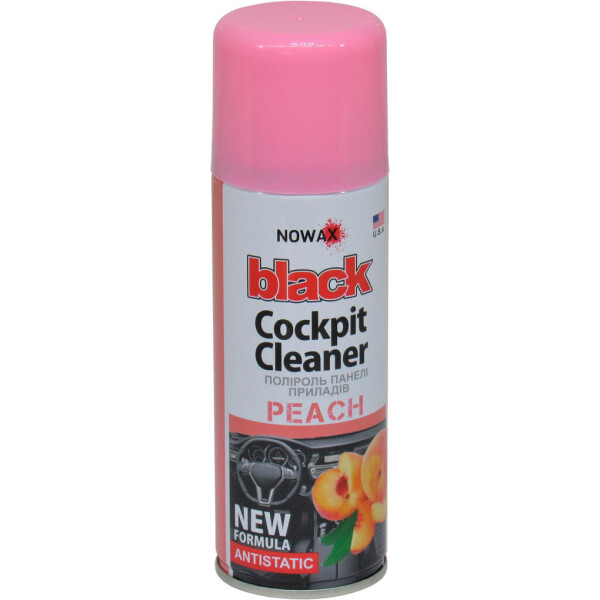 

Полироль пластика (Nowax) Cockpit Cleaner Peach 200мл. NX00206