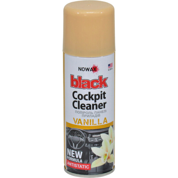 

Полироль пластика (Nowax) Cockpit Cleaner Vanilla 200мл. NX00201