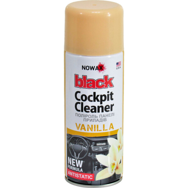 

Полироль пластика (Nowax) Cockpit Cleaner Vanilla 450мл. NX00451
