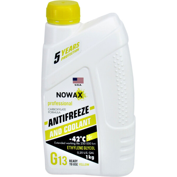 

Тосол антифризжелтый -42 (Nowax) G-13 1кг. NX01012