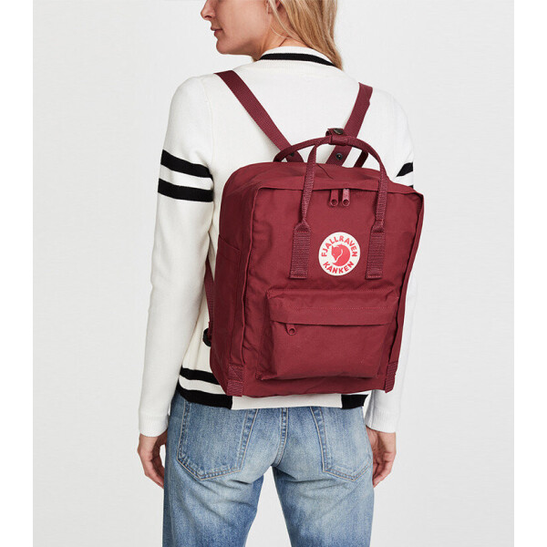 

Рюкзак городской Fjallraven Kanken Classic 16 л бордовый (D2223)
