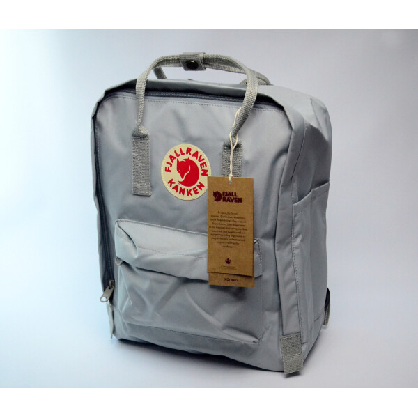 

Рюкзак городской Fjallraven Kanken Classic 16 л светло-серый (D320)