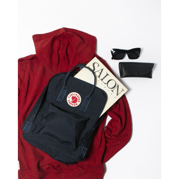 

Рюкзак городской Fjallraven Kanken Classic Handles 16 л Blue темно-синий с ручками в точку (D1935)