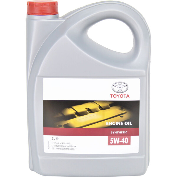 

Моторное масло бензин, дизель 5W-40 (Toyota Original) Synthetic 5л.